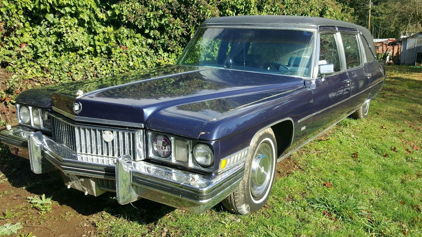 Cadillac Deville Hearse