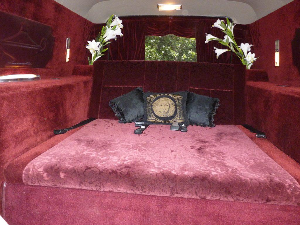 Custom 1975 Cadillac Hearse Converted to Limousine @ Hearses for sale