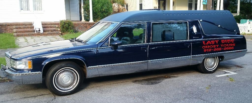 Customized 1994 Cadillac Fleetwood hearse