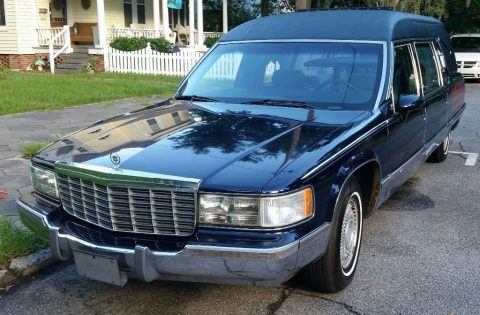 Customized 1994 Cadillac Fleetwood Hearse for sale