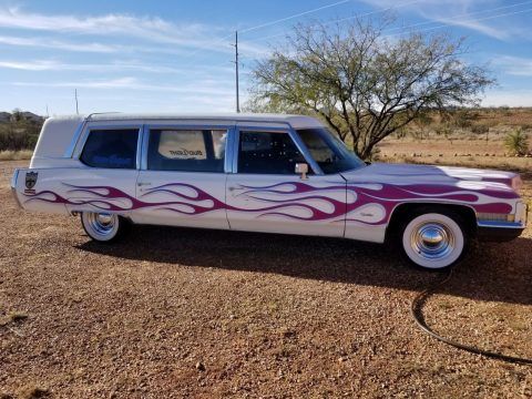 mechanically perfect 1971 Cadillac Superior Hearse for sale