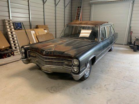 1966 Cadillac S&S Victoria Hearse [needs TLC] for sale