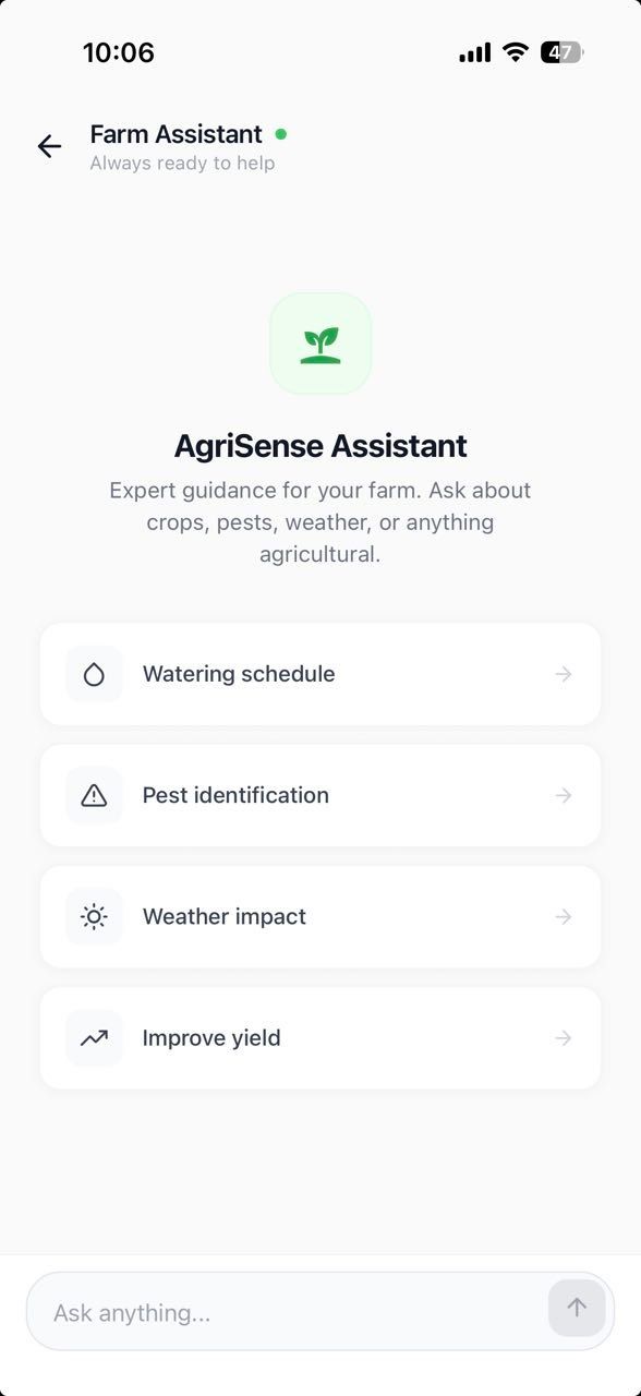 AgriSense Interface Preview 5