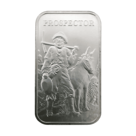 1ozProspectorSilverMintedBarObverse