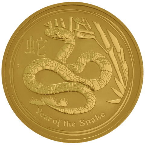 201310ozLunarSeriesIIYearoftheSnakeGoldCoinReverse