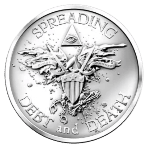 20142ozSilverShieldWarbirdSilverRoundObverse