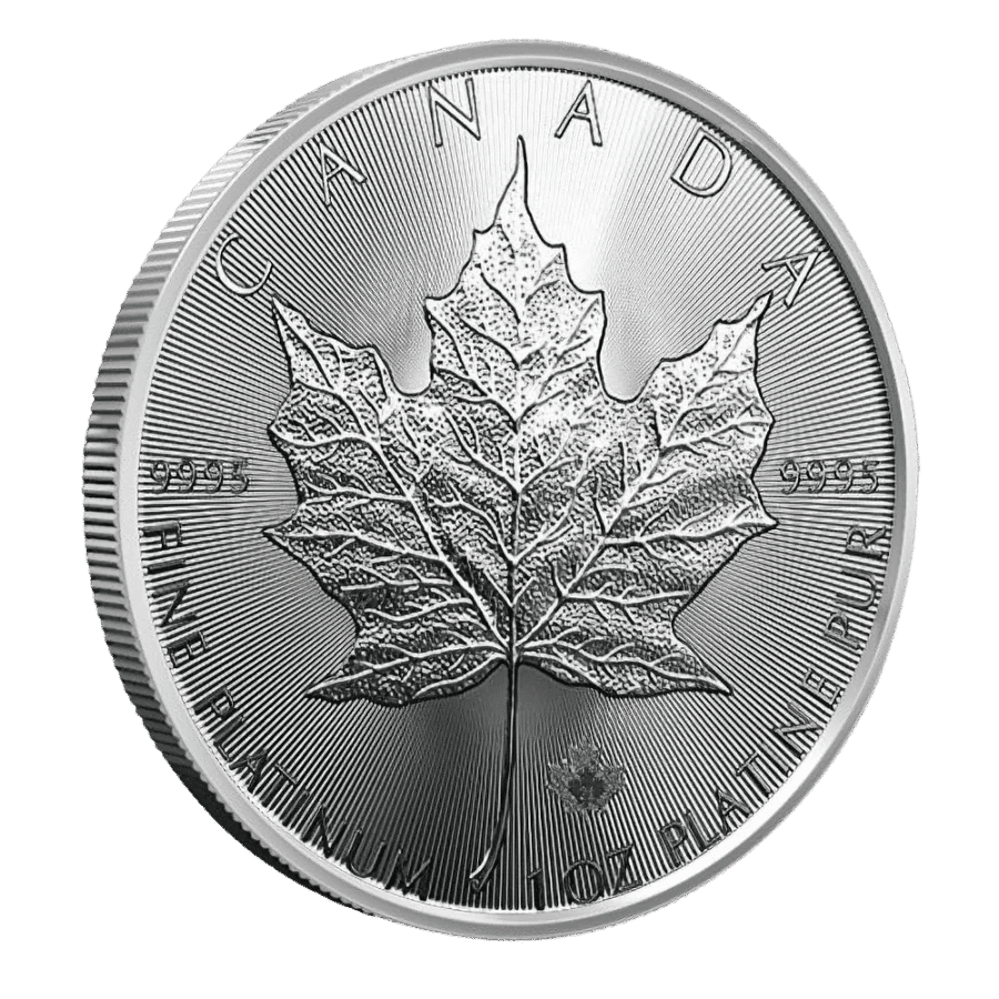 2021 1oz Canadian Maple Platinum Coin