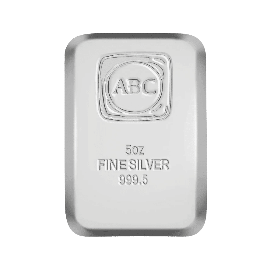 5oz ABC Silver Cast Bar