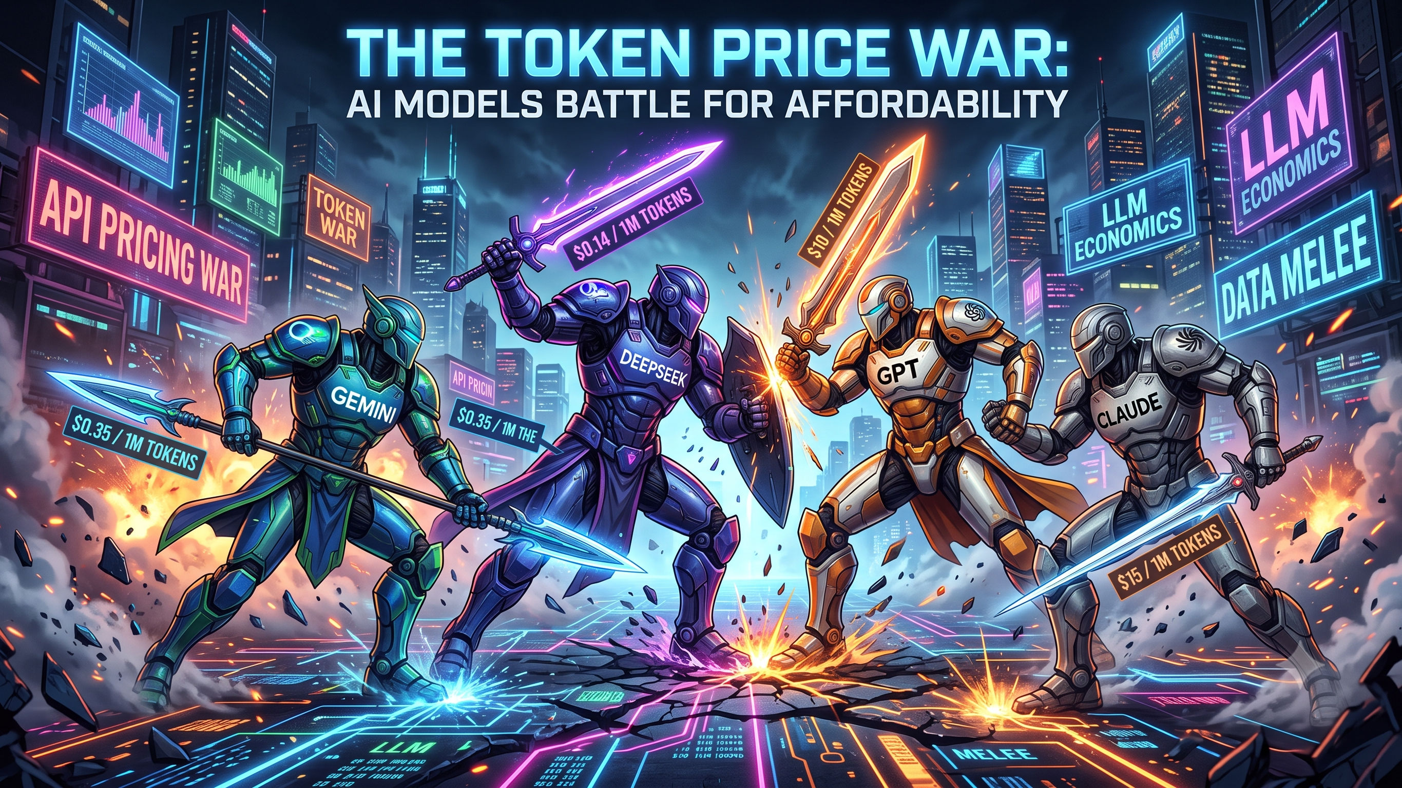 DeepSeek vs GPT vs Gemini vs Claude: Token Price Comparison for Indian Developers (2026)