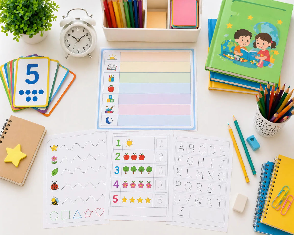 How to Create a Daily Learning Routine for Kids at Home for Better Focus and Growth