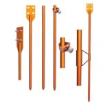 copper clad steel ground rods