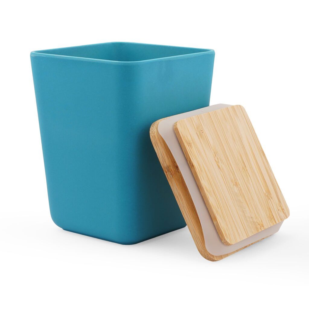 EcoFriendly Bamboo Fibre Canister / Storage Container