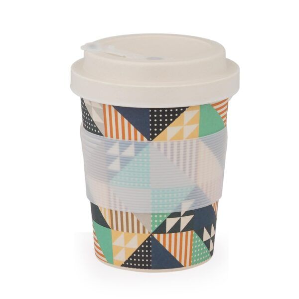 2022 bamboo fibre coffee cup with