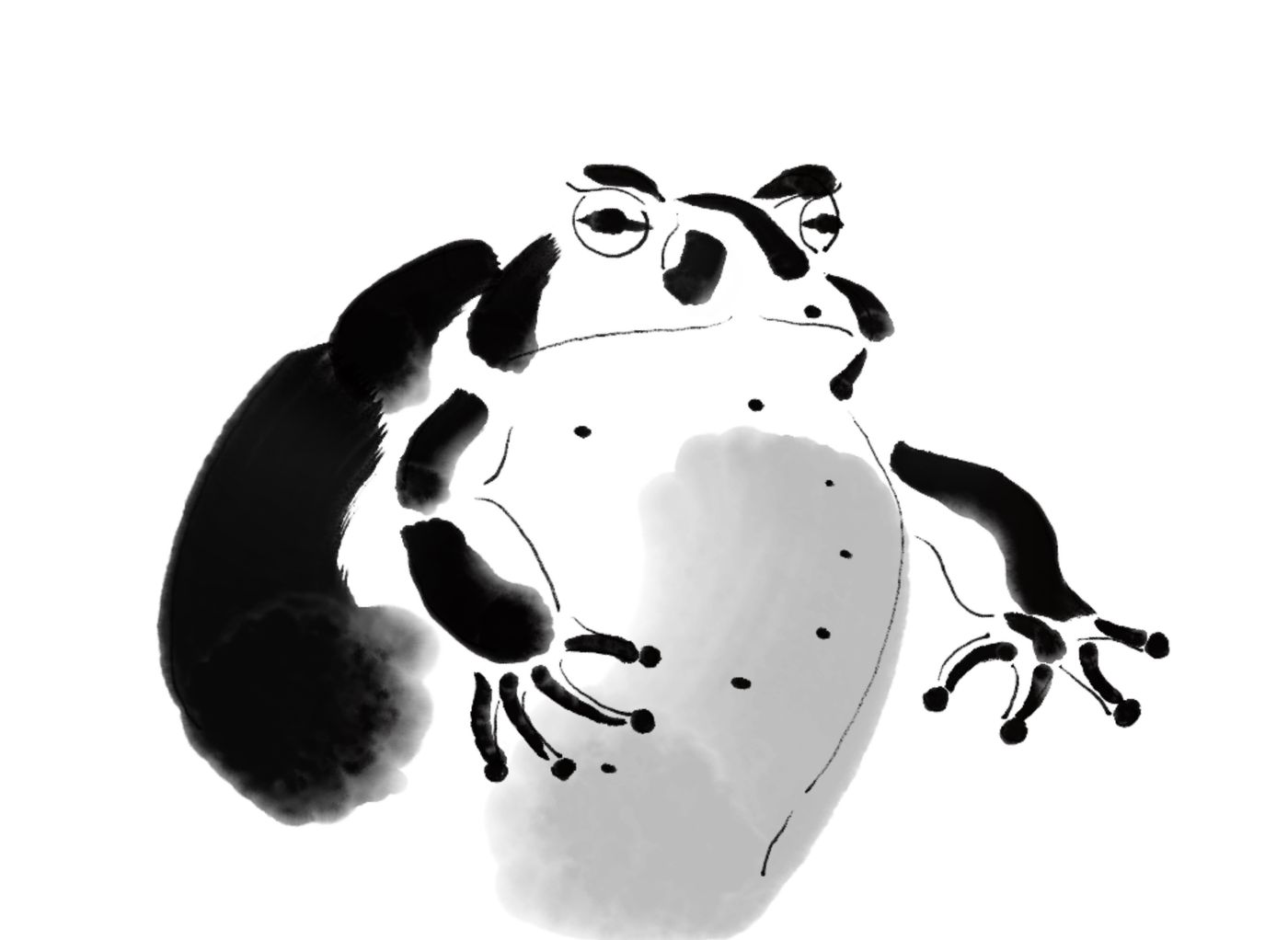 Standing Toad