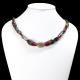 Multi Tourmaline Smooth Tumble / Nugget Beaded Necklace