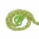 Peridot 3mm to 3.50mm Button Shape Smooth Beads (15 Inch)