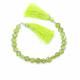 Peridot 6mm to 7mm Cushion Faceted Beads (9 Inch)