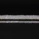 Rainbow Moonstone / White Labradorite 4mm to 4.50mm Rondelle Faceted Beads (14 Inch)