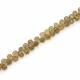 Beer Quartz 5.50x3.50mm to 6x4mm Drops Faceted Beads (8 inch)