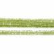 Peridot 3mm to 3.50mm Rondelle Faceted Beads (14 Inch)