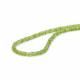 Peridot 5.30mm Tyre Shape Smooth Beads (15 Inch)