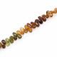 Petro Tourmaline 6x4mm Pears Faceted Beads (9 Inch)