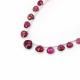 Rubellite Tourmaline Mix Size Heart Shape Faceted Beads (10 Inch)