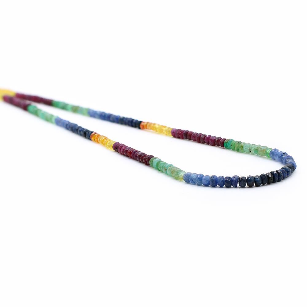 Multi Tourmaline 4.50mm to 6mm Cushion Faceted Beads for Jewelry