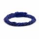 Lapis 4.50mm Coin Shape Faceted Beads (15 Inch)