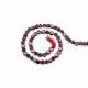 Indian Garnet 5mm to 6mm Coin Smooth Beads (13 Inch)