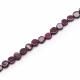 Indian Garnet 5mm to 6mm Coin Smooth Beads (13 Inch)