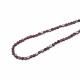 Indian Garnet 5mm to 6mm Coin Smooth Beads (13 Inch)