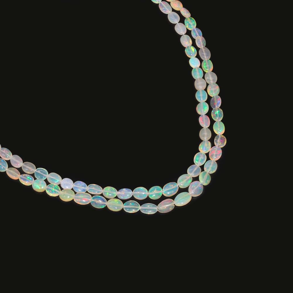 Ethiopian Opal Round Smooth Gemstone Beads at Reasonable Price