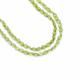 Peridot 6x5mm to 7x5mm Oval Faceted Beads (8 Inch)