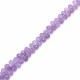 Amethyst ( African) 6x4mm Drops Faceted Beads (8 Inch)