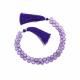 Amethyst (African) 5mm to 6mm Heart Shape Faceted Beads ( 8 Inch)