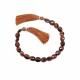 Red Tiger Eye 10x8mm Oval Faceted Beads (8 Inch)