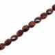 Red Tiger Eye 10x8mm Oval Faceted Beads (8 Inch)