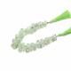 Prehnite 8x6mm to 14x9mm Drops Faceted Beads (8 Inch)