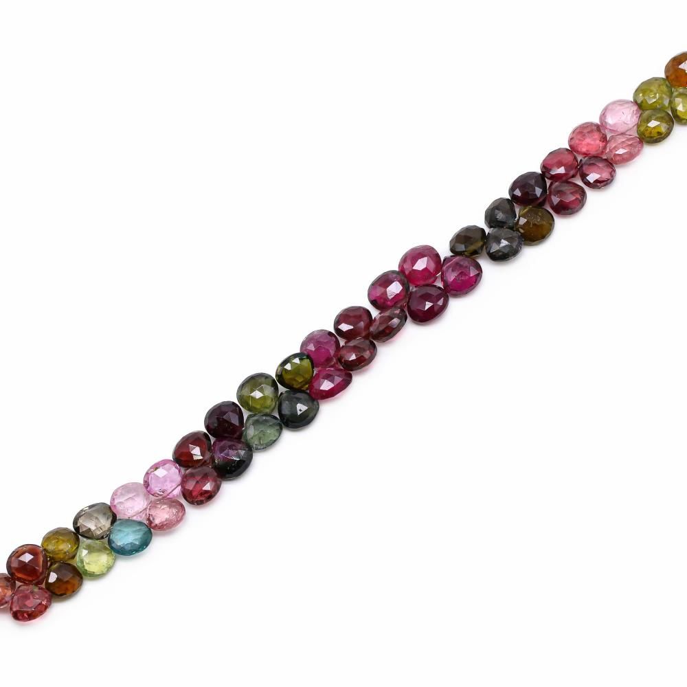 Natural Stone Heart Shape Loose Beads Crystal String Bead For