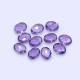 Amethyst (Brazilian) 6x4mm to 10x8mm Oval Briolette (Medium Color)