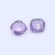 Amethyst (Brazilian) 12mm Cushion Briolette (Light Color)