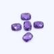 Amethyst (Brazilian) 8x6mm and 9x7mm Elongated Cushion Briolette (Good Color)