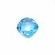 Swiss Blue Topaz 14mm Cushion Briolette