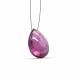 Pink Tourmaline 20x14mm Smooth Pears Briolette