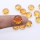 Madeira Citrine Round Briolette