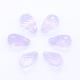 Lavender Quartz 12x7mm to 13x7mm Drops Briolette (Half Drill)