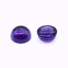 Amethyst (African) 20mm Round Cabochon (Very Slight Inclusions)