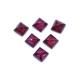 Pink Tourmaline 6mm Square Pyramid Cabochon (Some Inclusion)