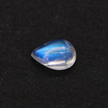 Rainbow Moonstone / White Labradorite 5x3mm to 11x9mm Pears Cabochon (Slight Inclusions)